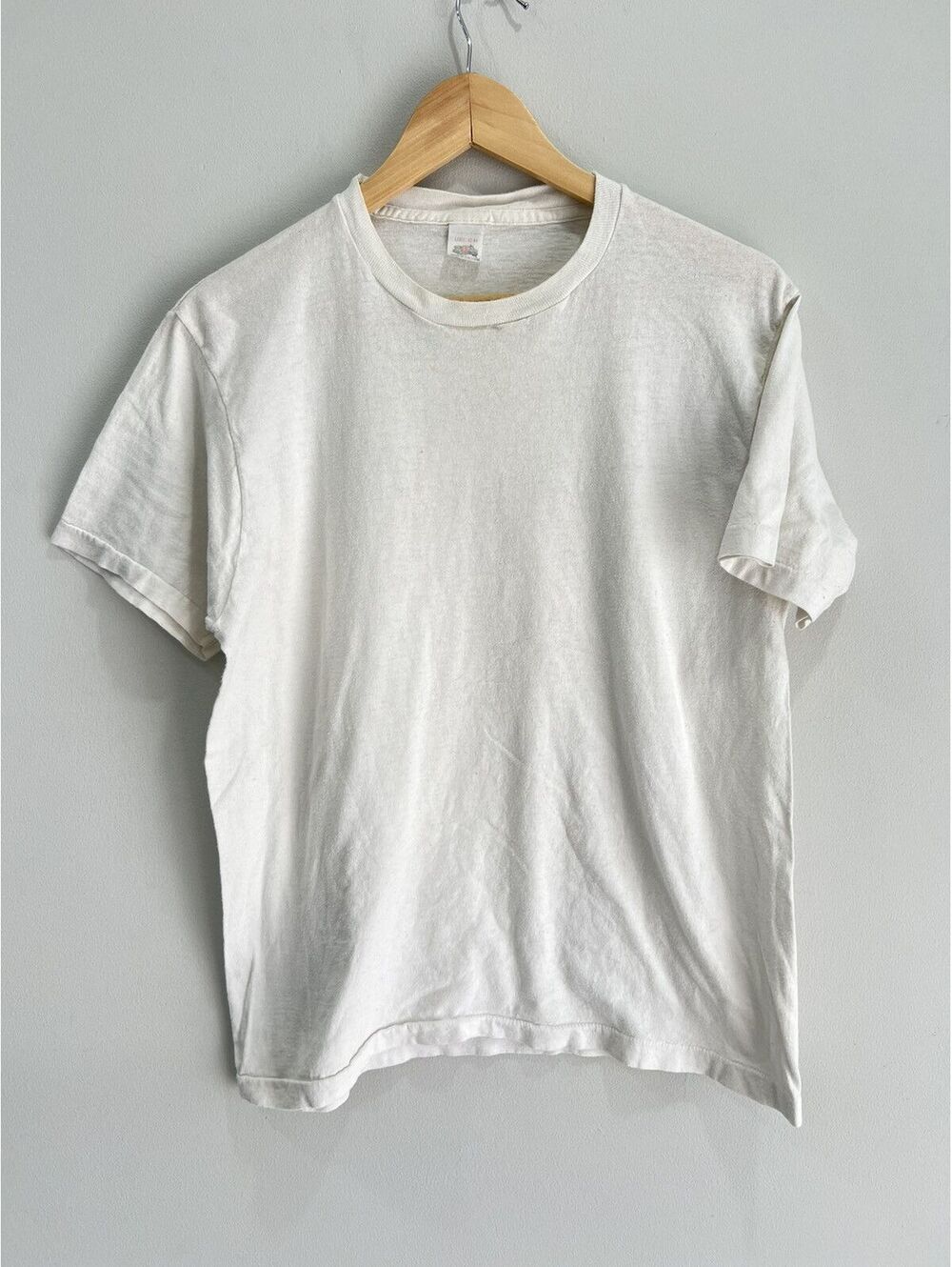 Vintage 90s Blank Tee Shirt single stitched